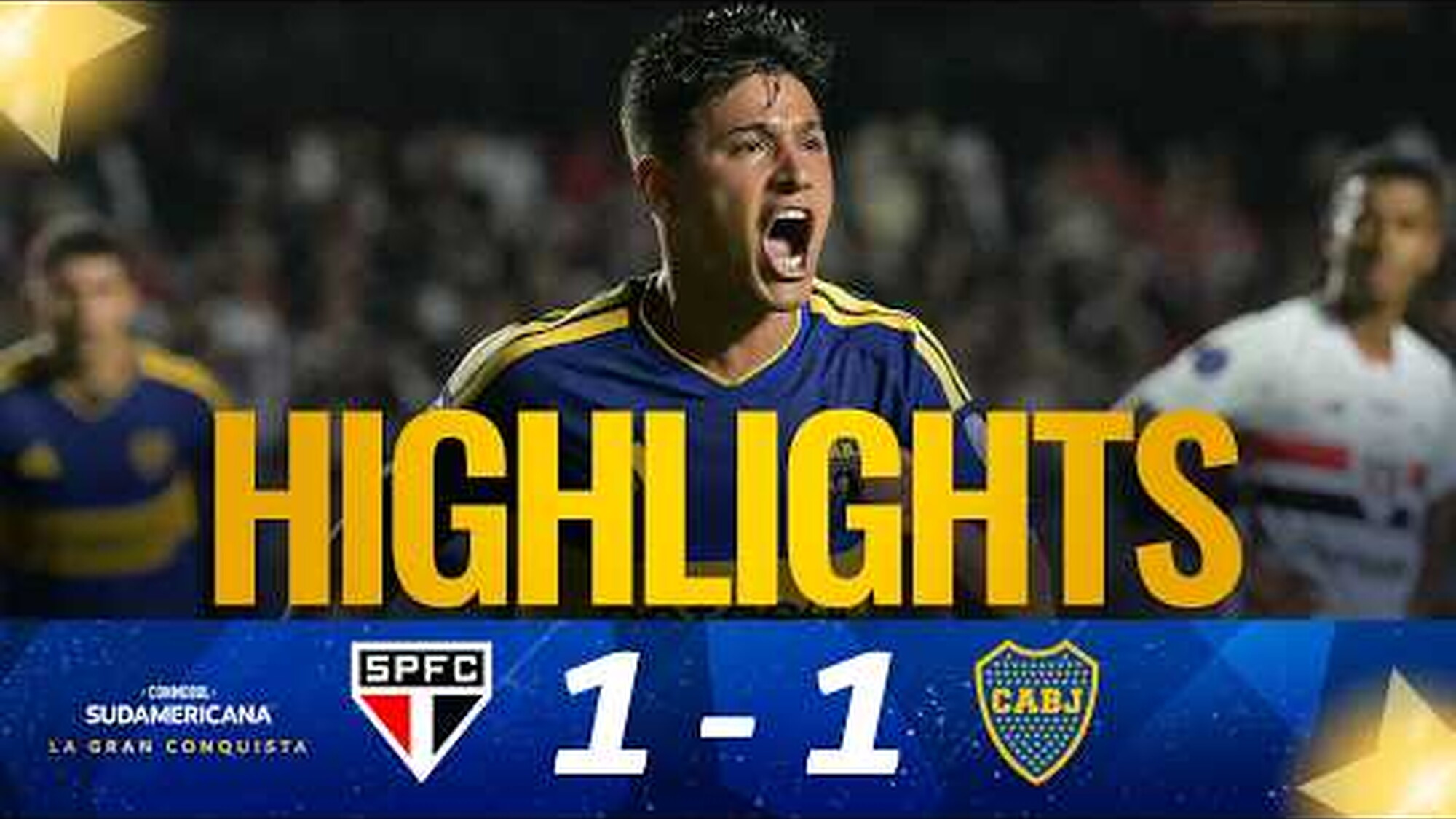 BOCA JUNIORS vs. SÃO PAULO | HIGHLIGHTS | CONMEBOL SUDAMERICANA 2026 ...