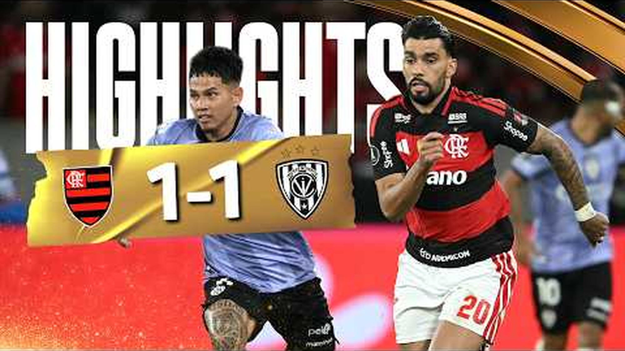 ESTUDIANTES 0-0 FLAMENGO | HIGHLIGHTS | SEMIFINAL IDA | CONMEBOL ...