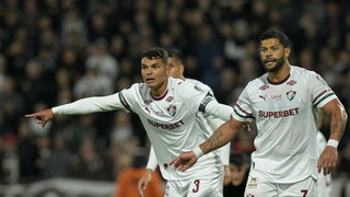 Thiago Silva y Hulk - Cuartos de final CONMEBOL Libertadores - Fluminense vs. Platense