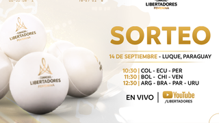 Sorteo de la CONMEBOL Libertadores 2026
