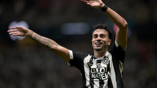 Reinier celebra su tanto para Atlético Mineiro ante Montevideo City Torque