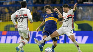 Facundo Herrera ante Sao Paulo