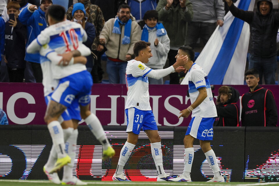 Jogadores da Universidad Católica, do Chile
