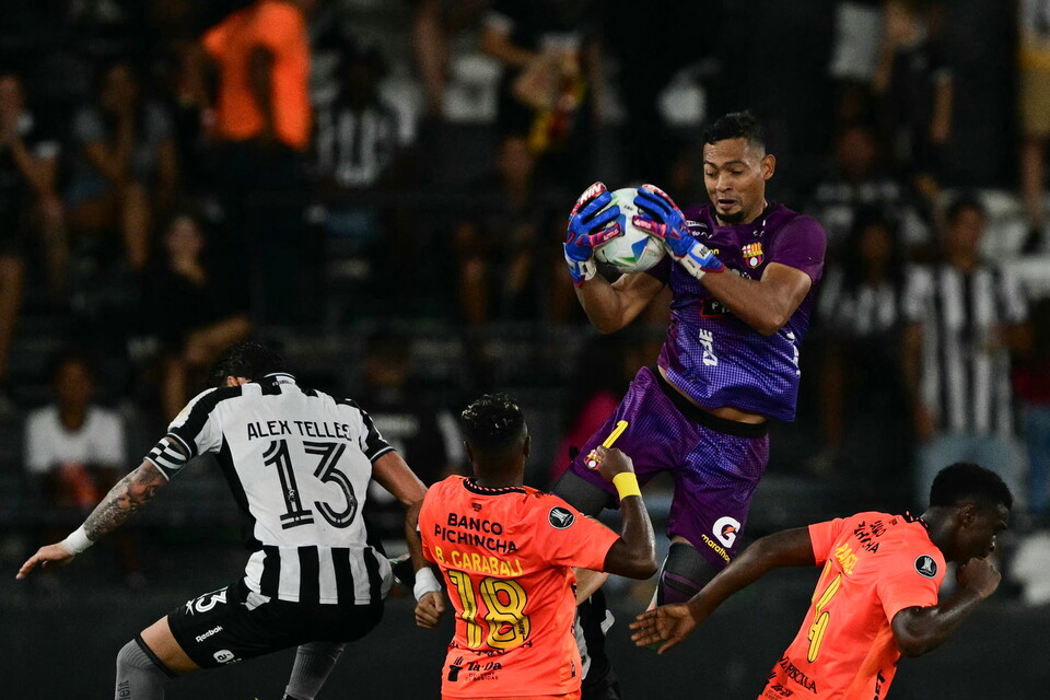 Contreras se luce ante Botafogo