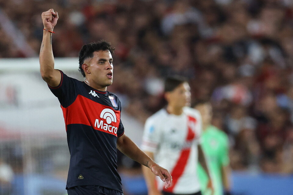 David Romero se lució ante River Plate