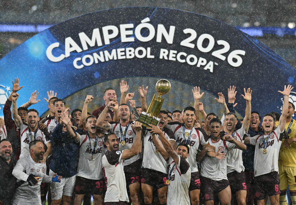 Lanús se consagró campeón de la Recopa Sudamericana