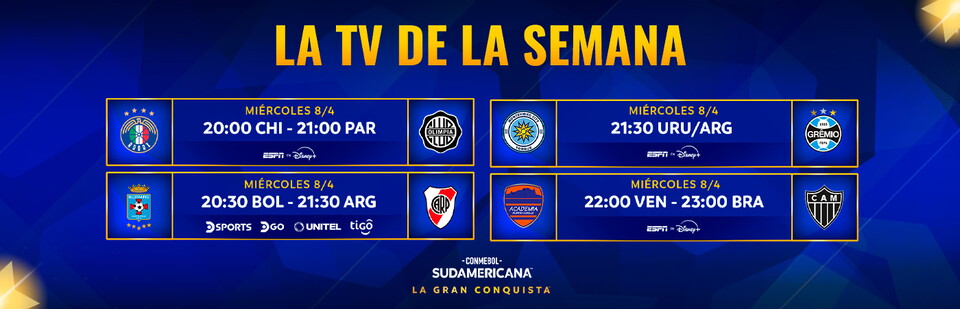 Conmebol Sudamericana - Fecha 1