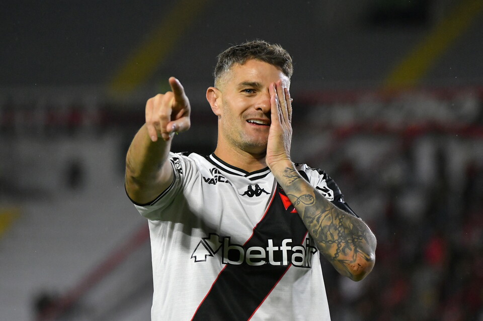 Pablo Vegetti durante sus días en Vasco da Gama 