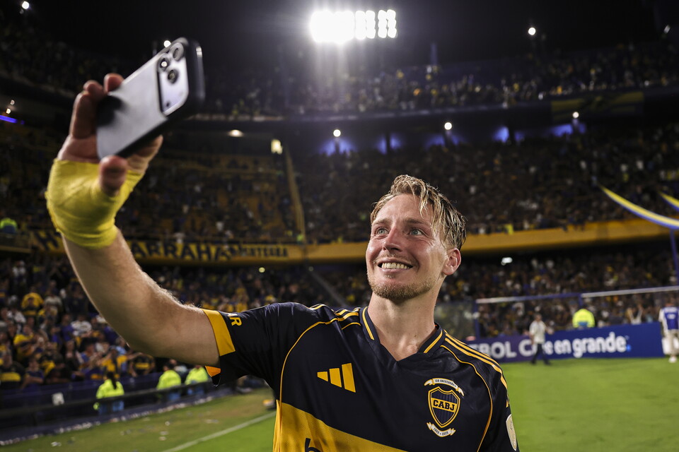 Ascacibar disfruta en Boca