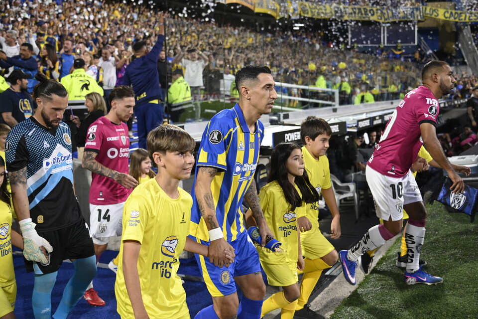 Di Maria regresó a la Libertadores