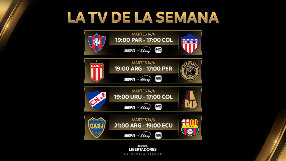 Libertadores - TV Semana 2