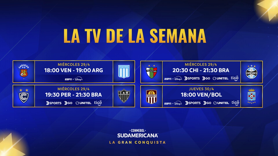 Sudamericana Fecha 3 - 3
