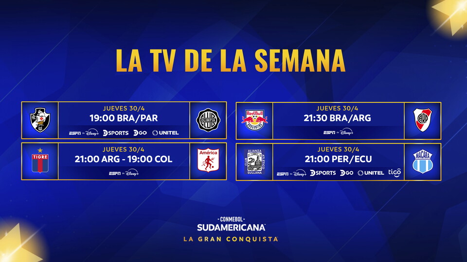 Sudamericana Fecha 3 - 4