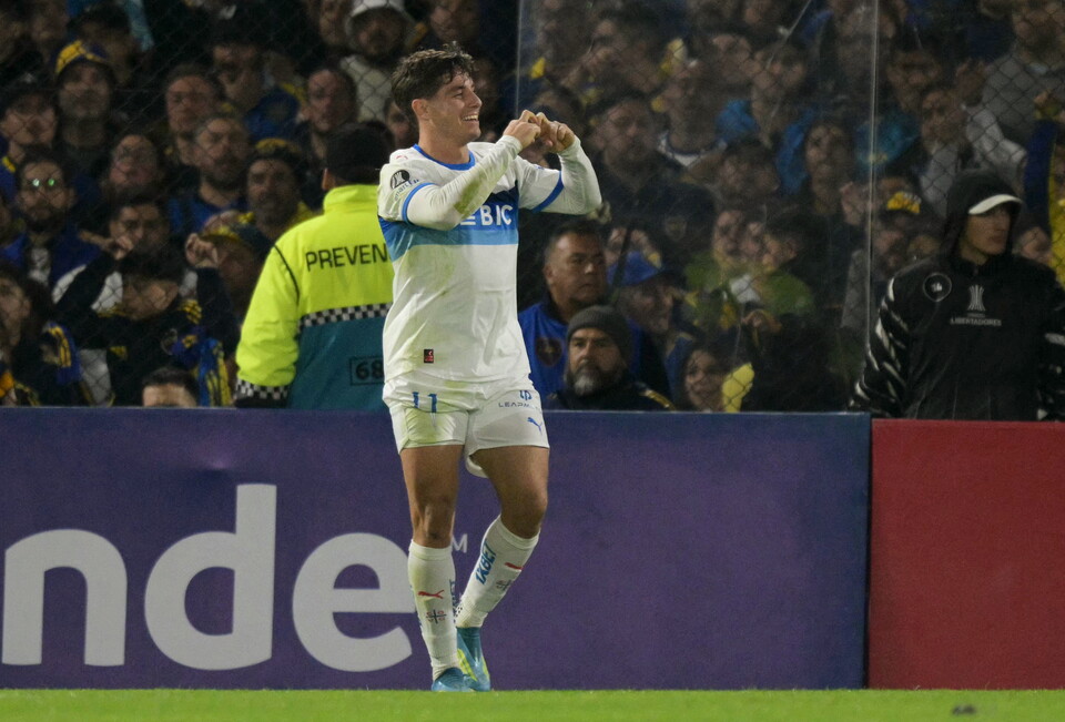 Clemente Montes celebró en La Bombonera