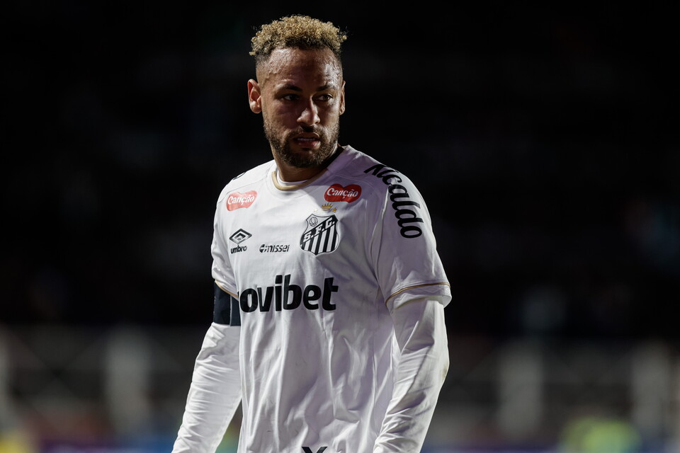 Neymar dio una función en su visita a la Argentina