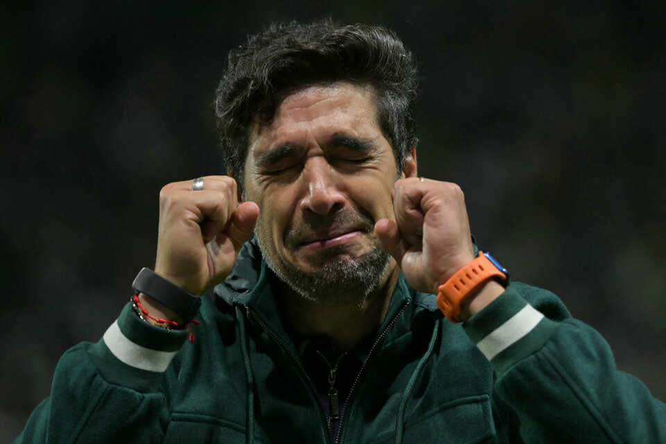 Abel Ferreira, emocionado tras la clasificación de Palmeiras a la final de 2025