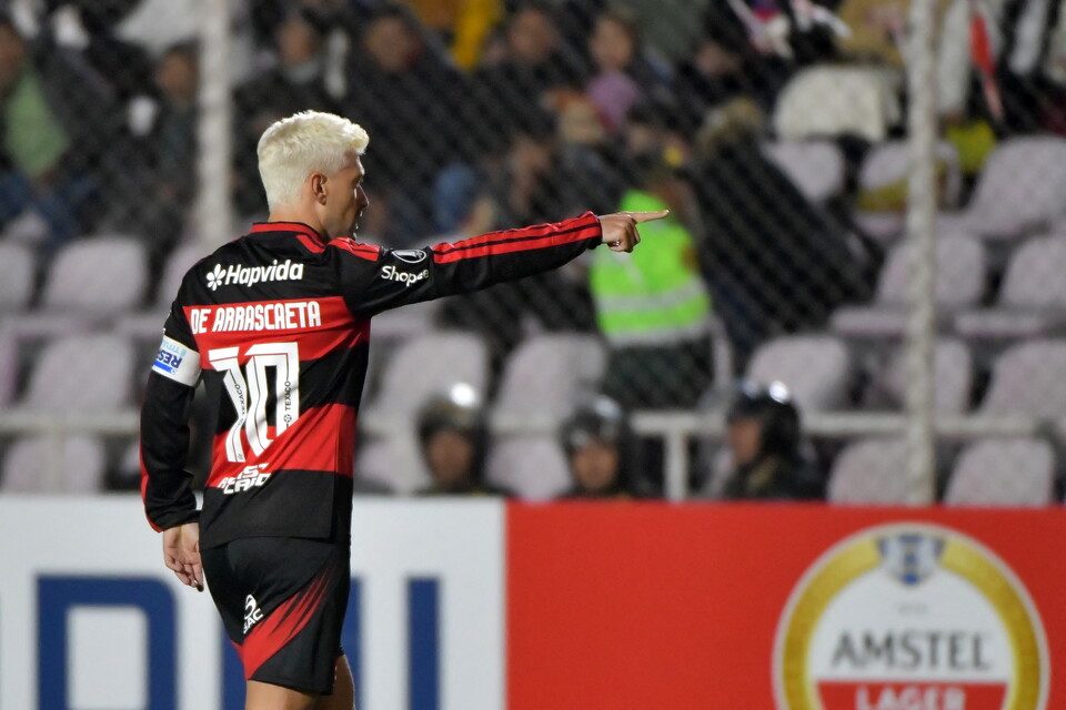 Giorgian de Arrascaeta, figura del Flamengo - CONMEBOL Libertadores