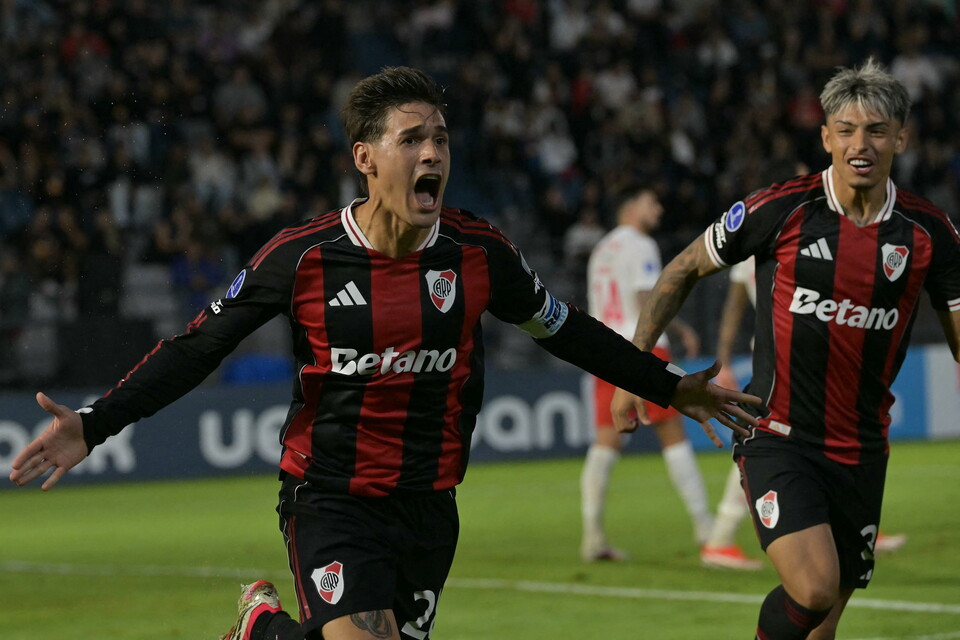 Martínez Quarta anotó el gol del triunfo de River ante Bragantino