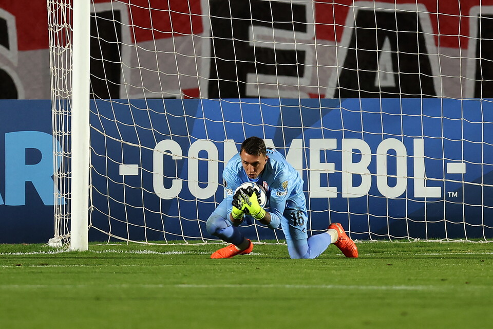 Fernando Muslera arquero de Estudiantes de La Plata