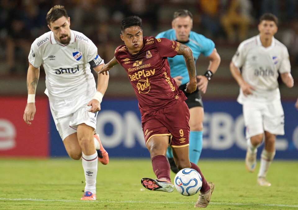 Luis Sandoval, delantero de Deportes Tolima