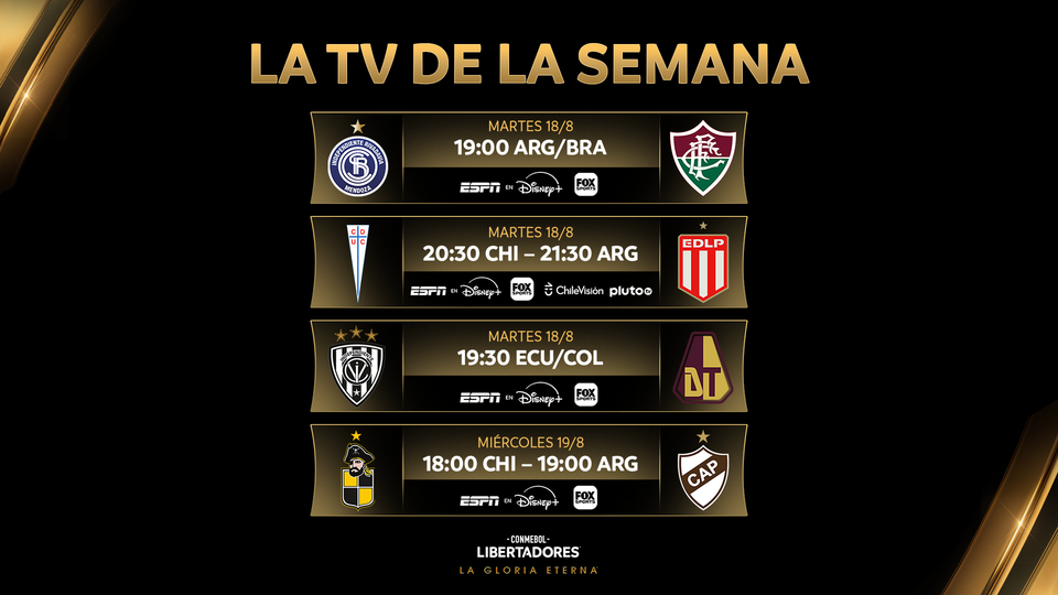 CONMEBOL Libertadores - Placa 1