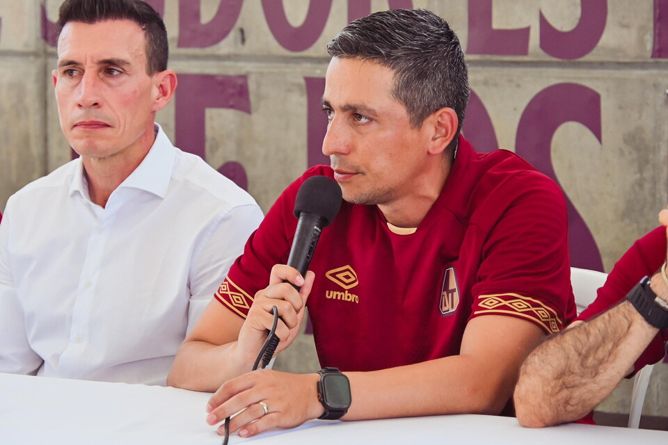 Sebastián Oliveros nuevo entrenador de Deportes Tolima