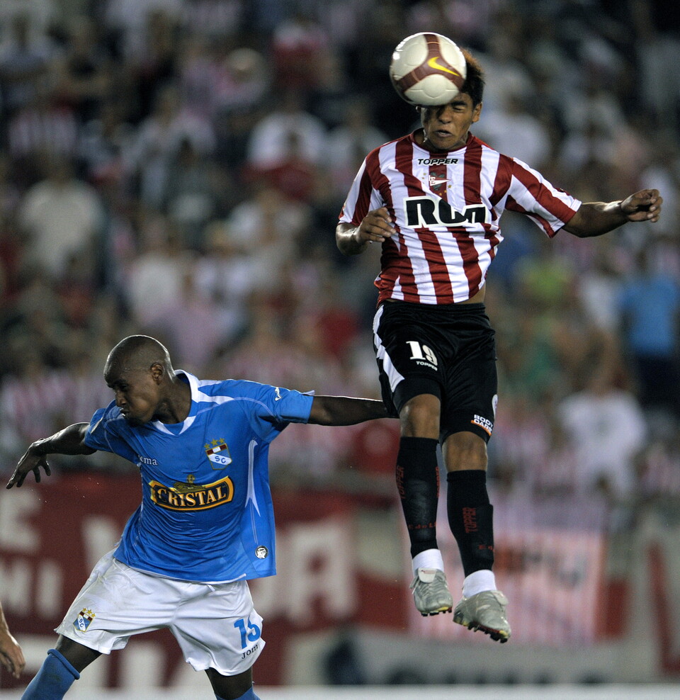 Ramón Lentini anotó el gol de la clasificación de Estudiantes en la CONMEBOL Libertadores 2009