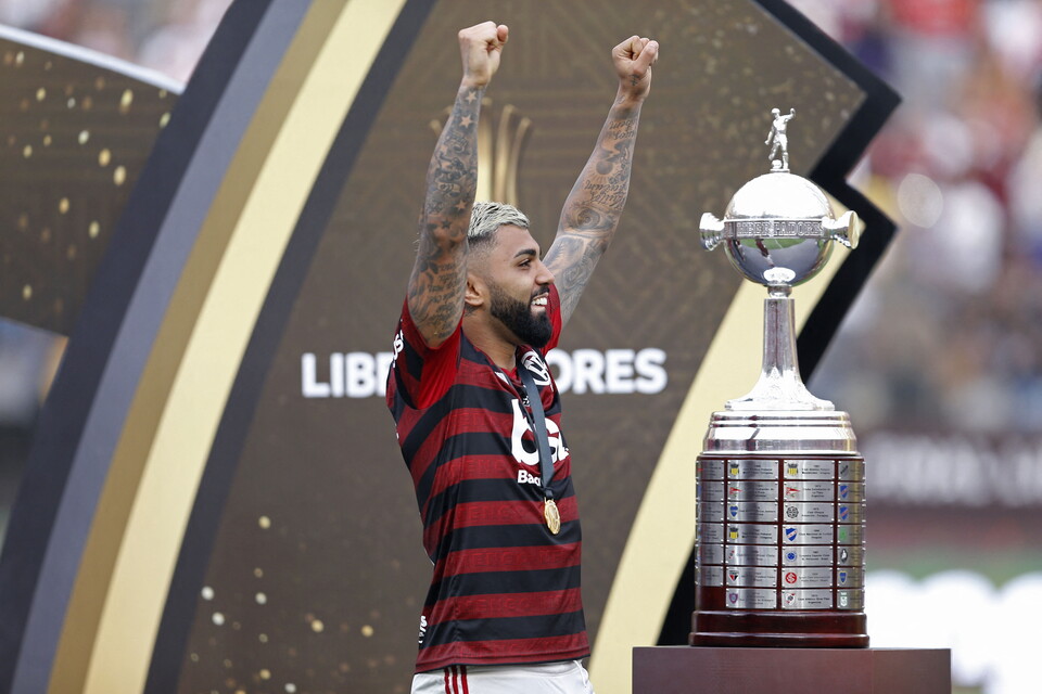 Gabriel Barbosa conquistó la CONMEBOL Libertadores en 2019 con Flamengo