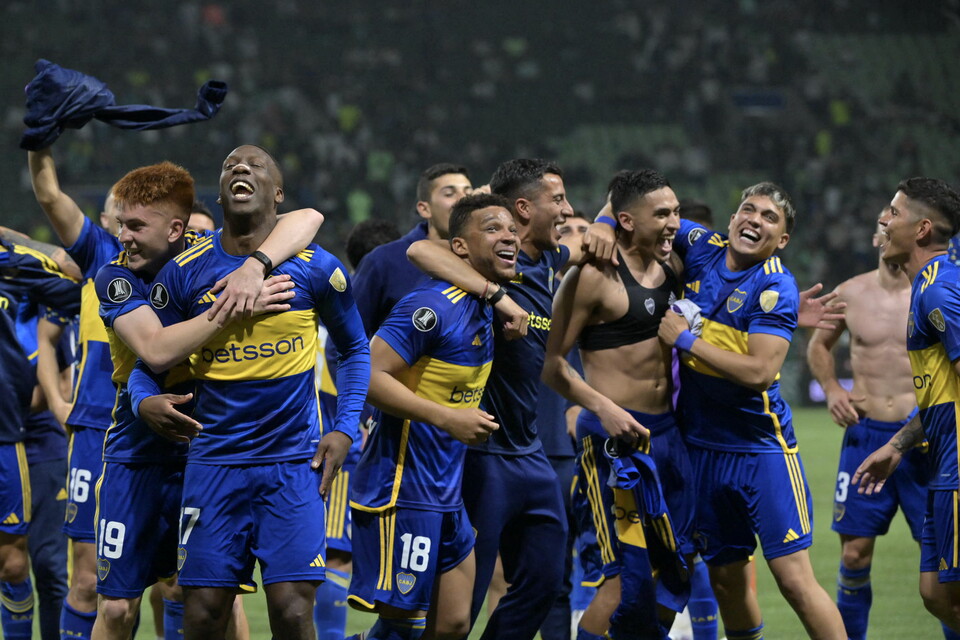 Boca celebro ante Palmeiras