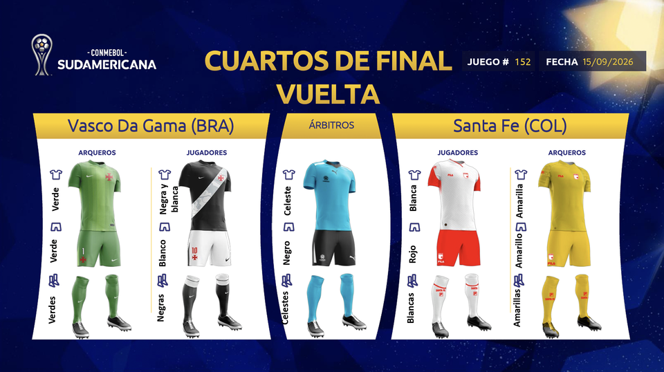 Vasco Da Gama vs Independiente Santa FE