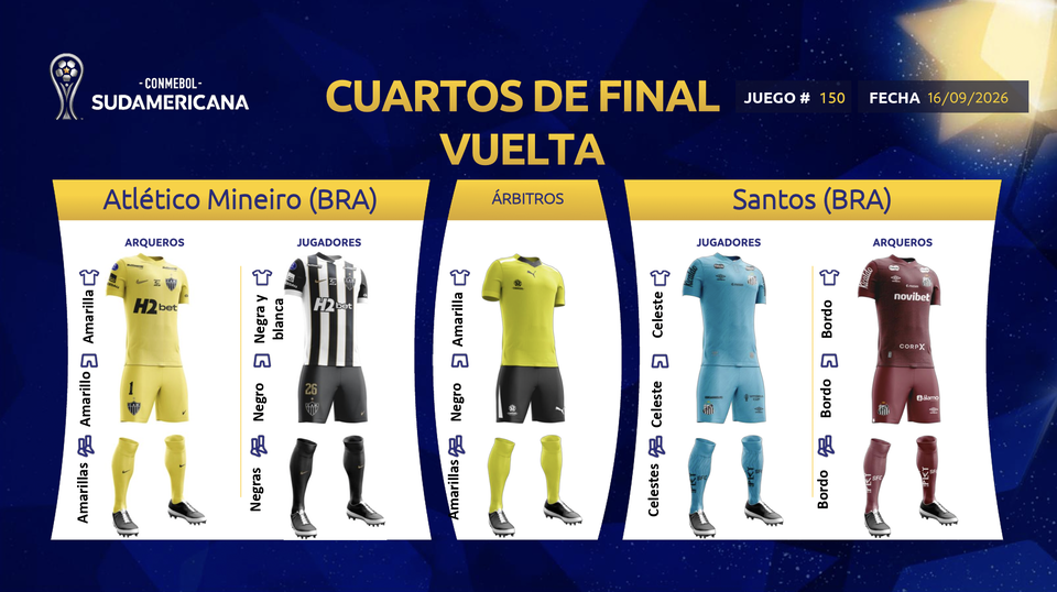 Atlético Mineiro vs Santos