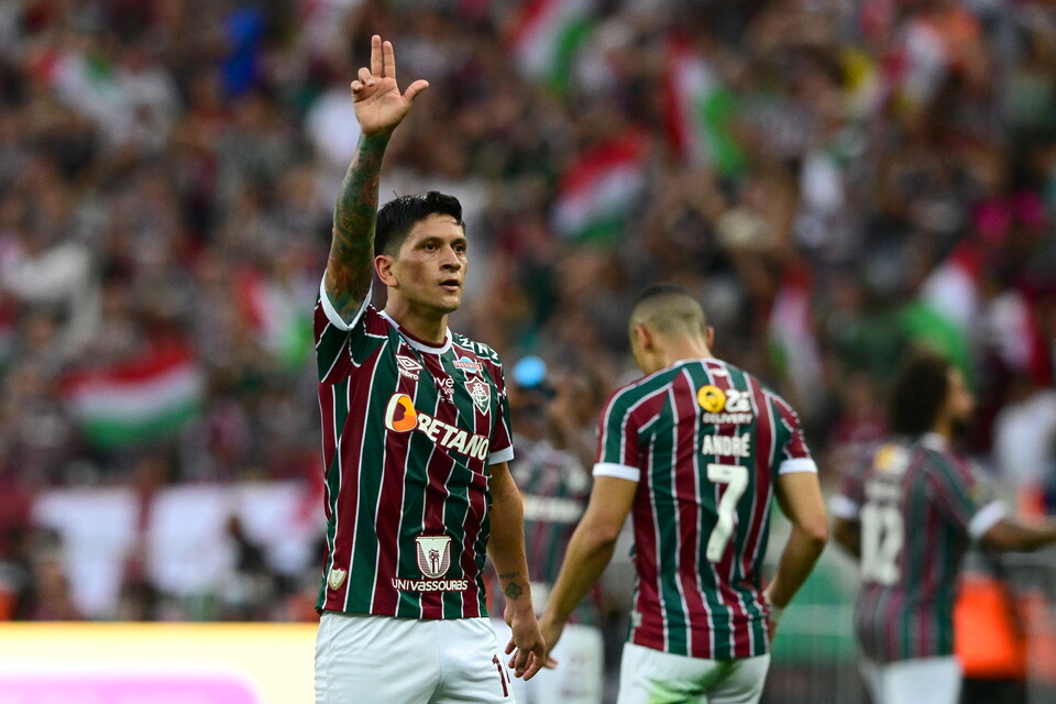 Germán Cano, figura de Fluminense en la edición 2023