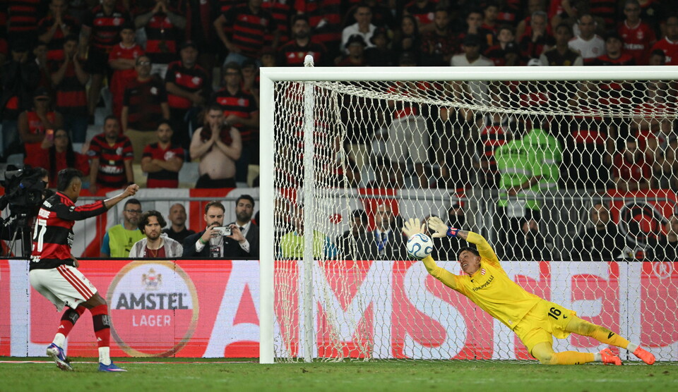 Fernando Muslera, el hombre clave en el arco de Estudiantes