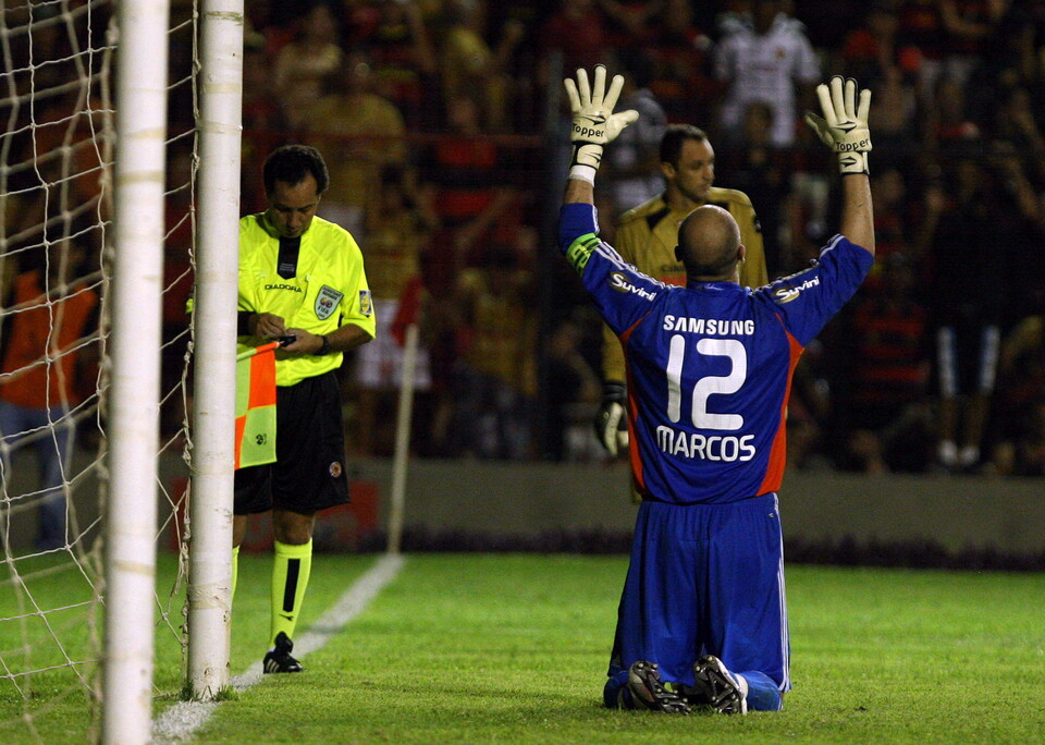 Marcos, arquero histórico de Palmeiras