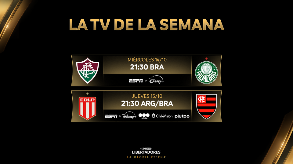 Agenda CONMEBOL Libertadores Semifinales