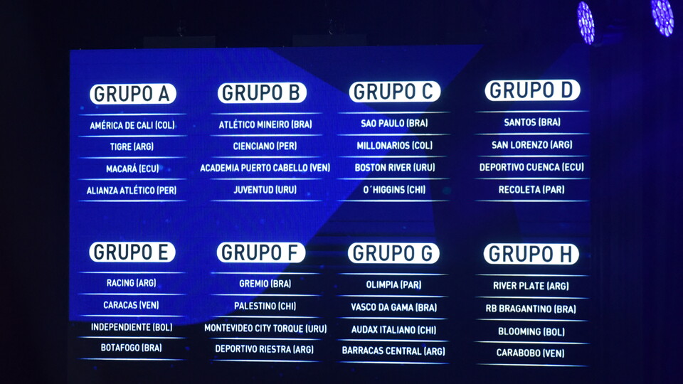 Grupos de la Sudamericana