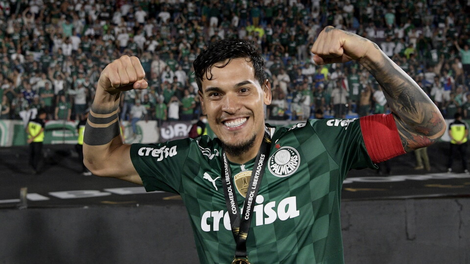 Gustavo Gomez en Palmeiras 