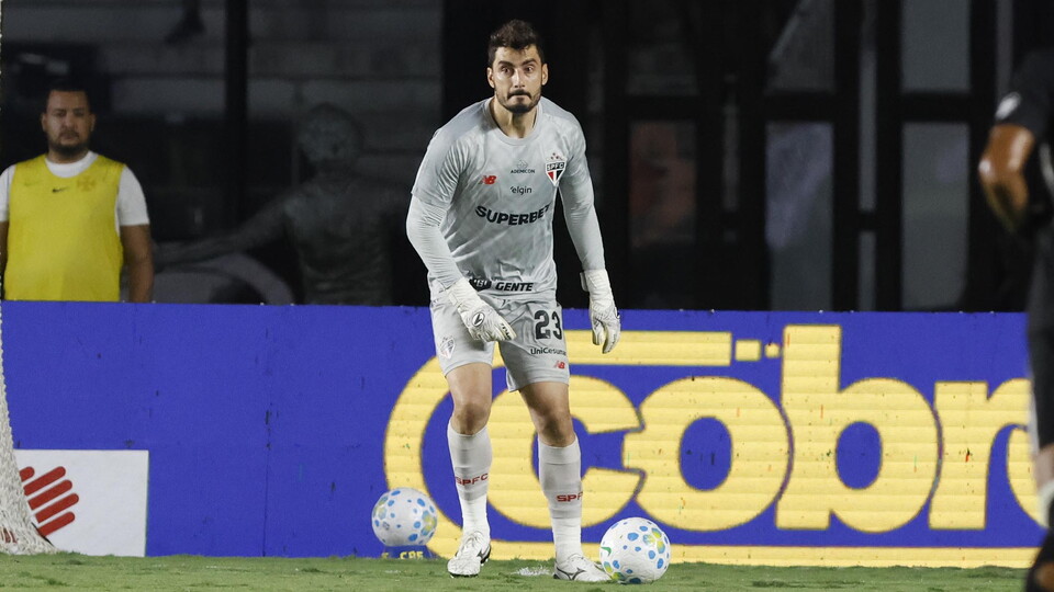 Rafael, goleiro do São Paulo. Foto: Rubens Chiri / São Paulo FC