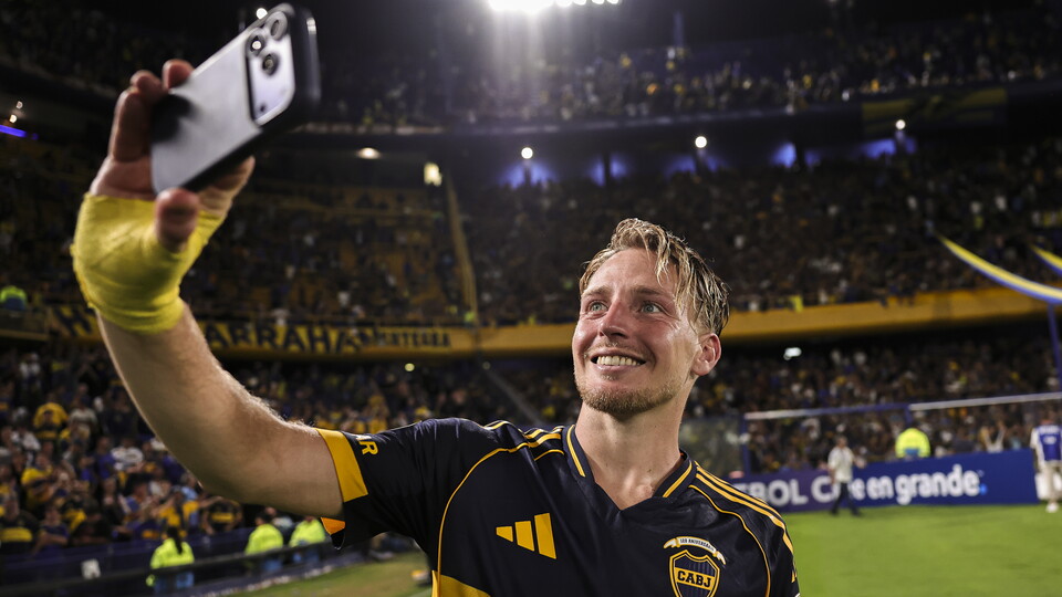 Ascacibar disfruta su gran momento Xeneize