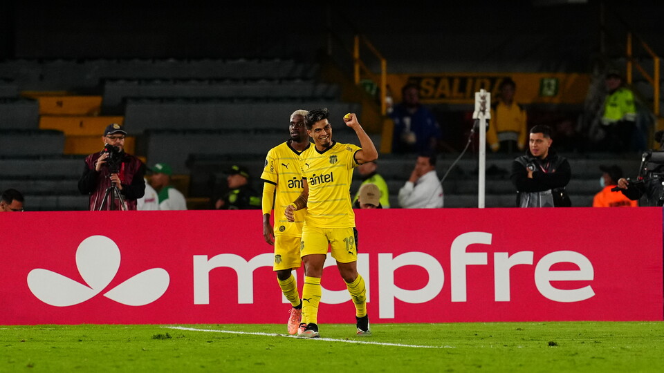 Matías Arezo marcó el gol del empate de Peñarol