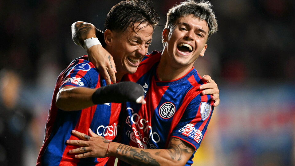 San Lorenzo celebra en la Sudamericana