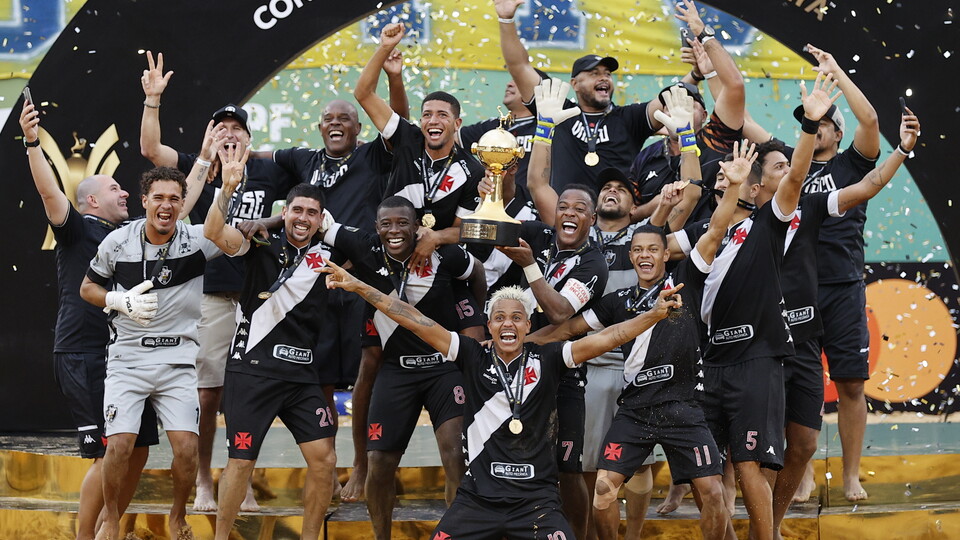 Vasco campeón de la CONMEBOL Libertadores Playa
