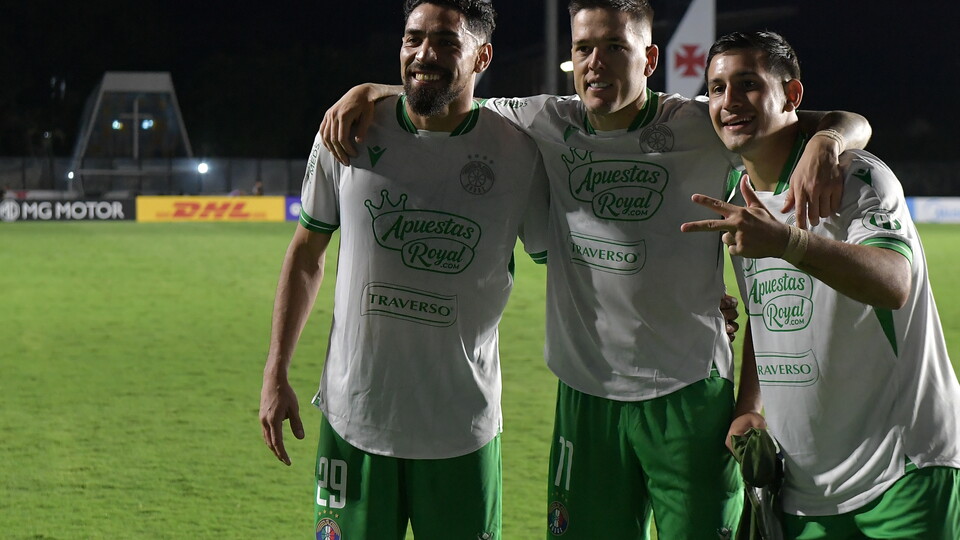 Audax Italiano celebra en la Sudamericana