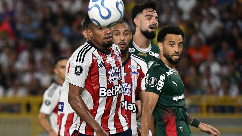 Junior igualó ante Palmeiras