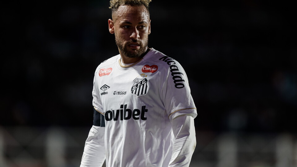 Neymar dio una función en su visita a la Argentina