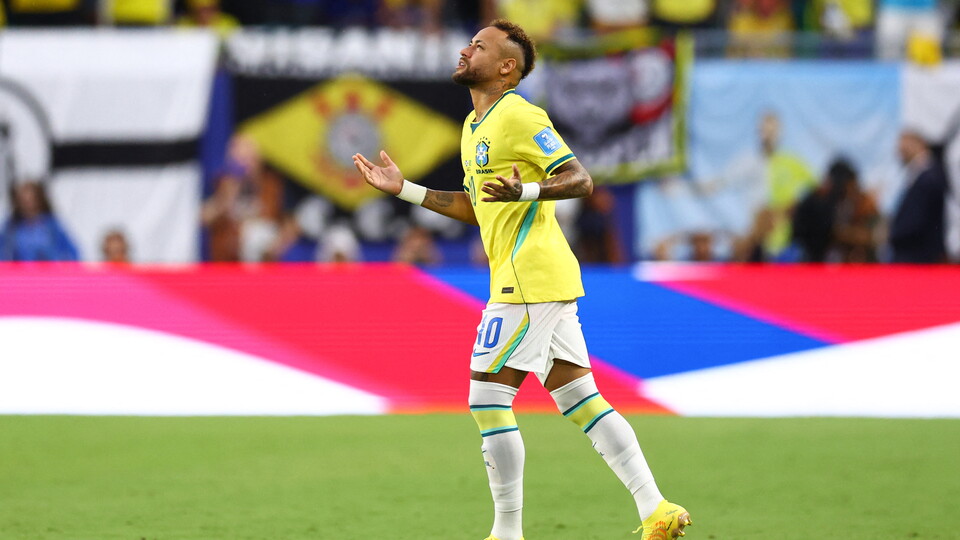 Neymar volvió a jugar en el Mundial