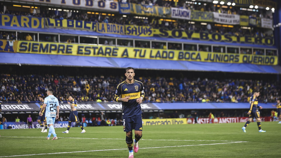 Leandro Paredes fue determinante en el primer encuentro de Boca en la CONMEBOL Sudamericana
