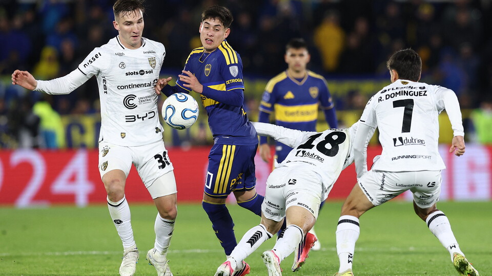 Boca vs. Recoleta ida octavos de final CONMEBOL Sudamericana
