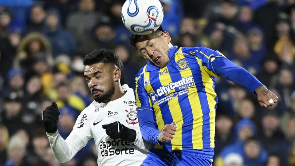 Corinthians Rosario Central ida octavos de final CONMEBOL Sudamericana