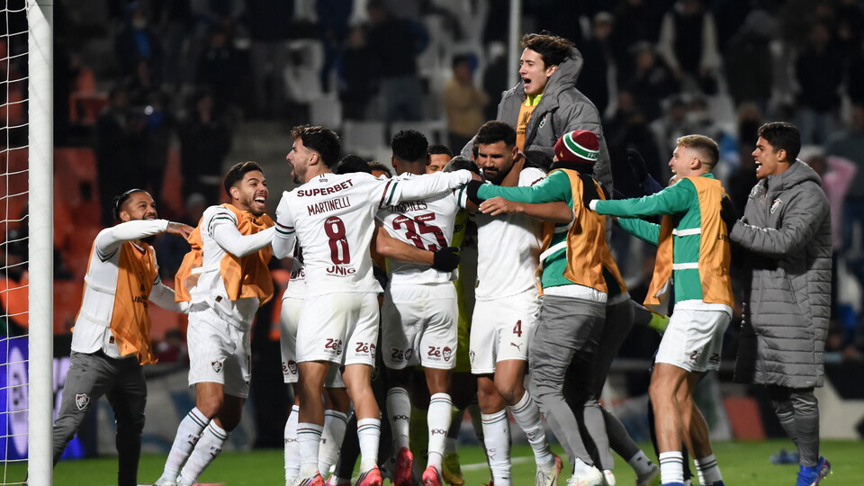 Fluminense festeja su clasificación a Cuartos de Final